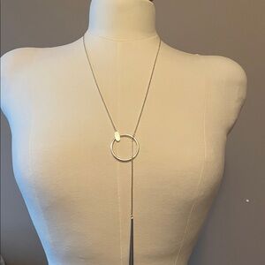 Kendra Scott statement Necklace with Circle Pendant